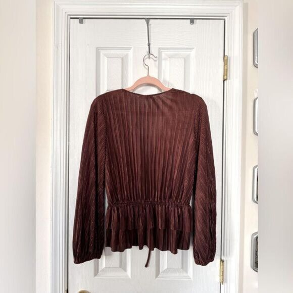 Zara Women's Brown Blouse - Picture 8 of 8